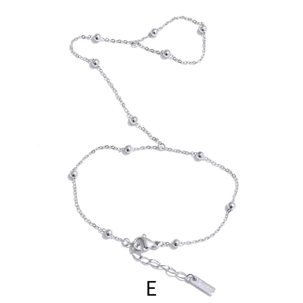 سوار كَف ناعم زُيّن بالزركون في تصاميم عصرية مختلفة، مطلي فضة عيار ٩٥٠ قيراط، مجوهرات يومية عصرية